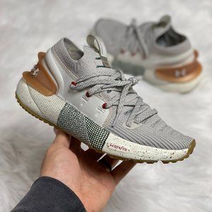 Under Armour Gray and Brown Athletic Shoes